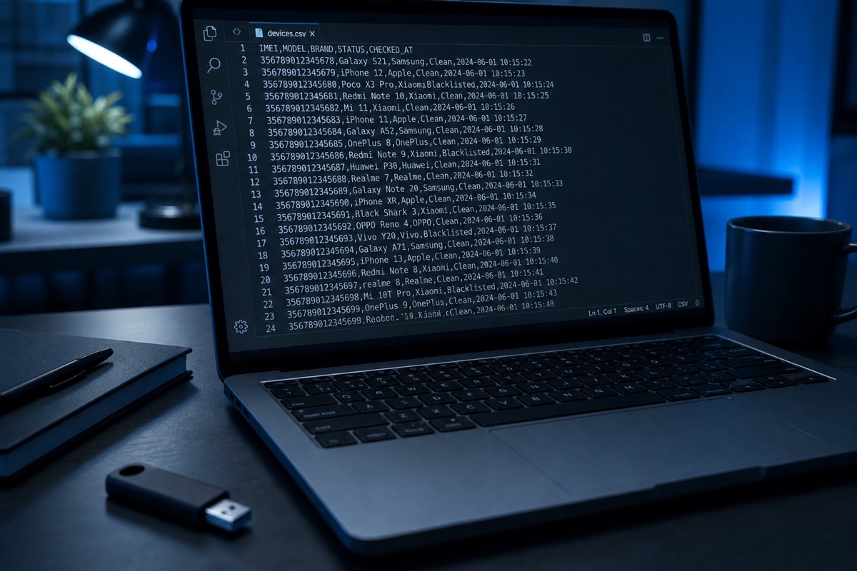 Photo illustration: CSV IMEI Checker