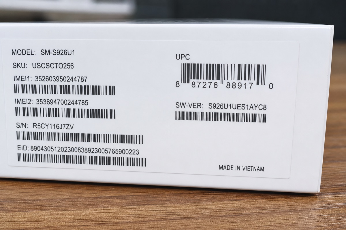 Photo illustration: What Is a Serial Number, How Is It Different from IMEI, and Can It Be Faked?